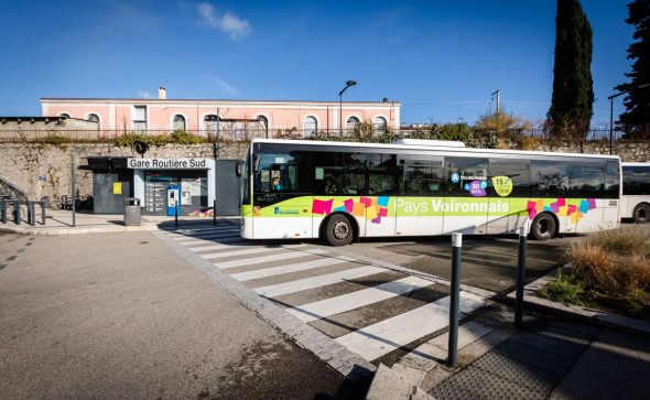 Attention lignes W et X01: départs et terminus en gare routière sud
