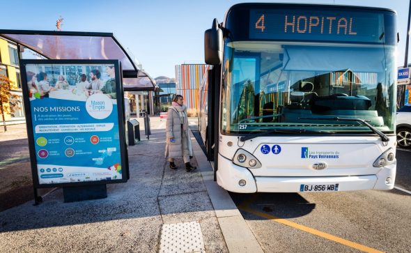 Pour vos achats de fêtes, pensez au bus !
