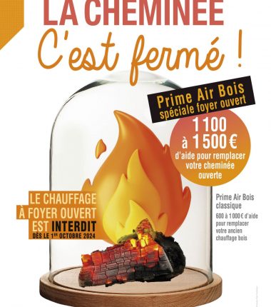 Le 1er octobre les foyers ouverts c’est interdit !