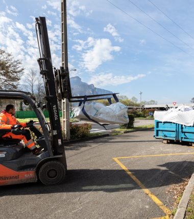 22 novembre : Collecte de déchets amiantés