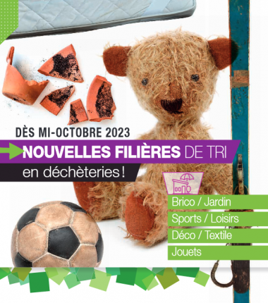 Déchèteries – Nouvelles consignes 2023