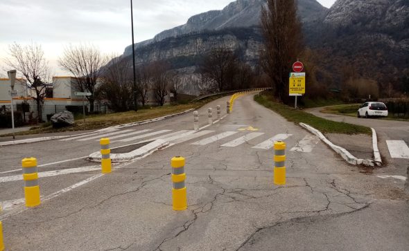 Fermeture pont de Fontanieu à Voreppe