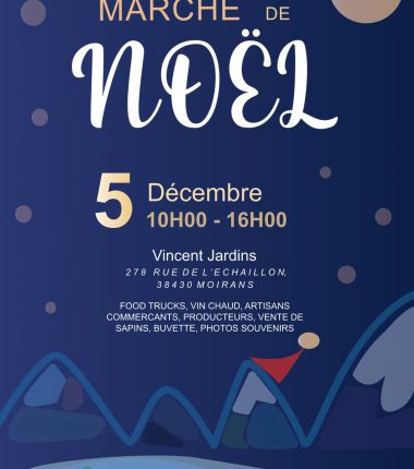 5 décembre : Marché de Noël à Centr’Alp