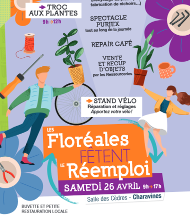 Les Floréales fêtent le réemploi