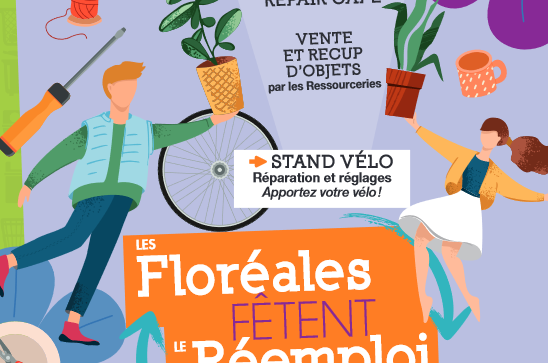 Les Floréales fêtent le réemploi