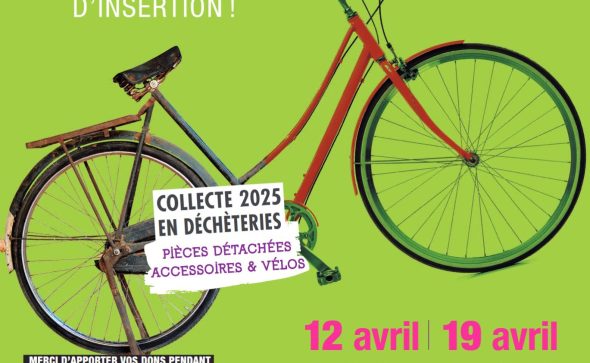 Collecte de vélos et pièces détachées en déchèteries