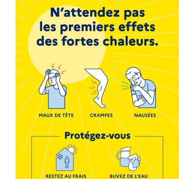 Vigilance jaune canicule