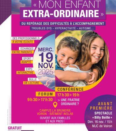 Forum « Mon enfant extra-ordinaire »