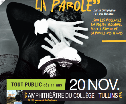 20/11 : Soirée théâtre-débat « Tu m’agresses la parole »