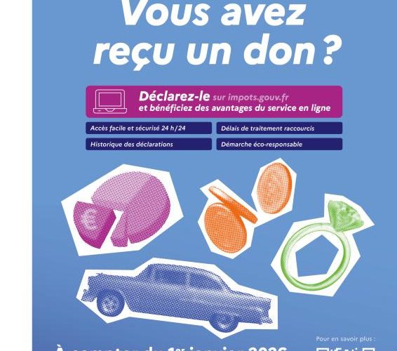 Vous avez reçu un don ?
