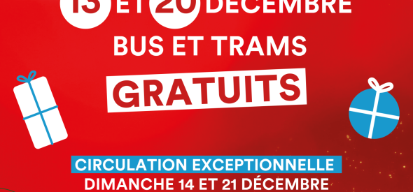 C’est bientôt  Noël sur les lignes M réso et dans les parkings de Grenoble !