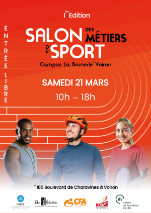 21 mars : Salon des Métiers du sport