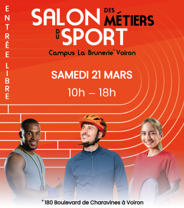 21 mars : Salon des Métiers du sport