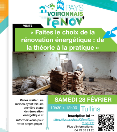 28 février : Visitez un logement en  rénovation