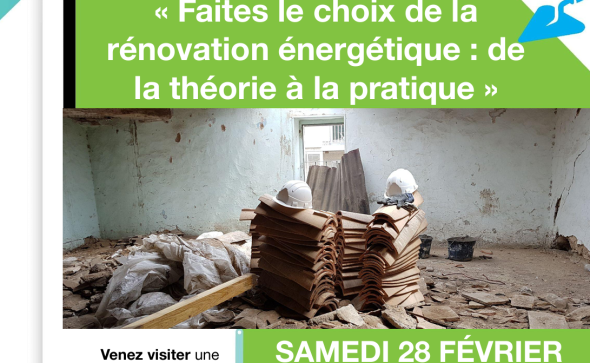 28 février : Visitez un logement en  rénovation