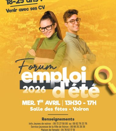 Forum emploi d&rsquo;été