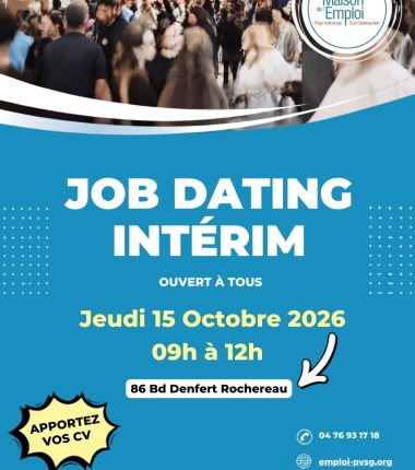 15/10 : Job dating