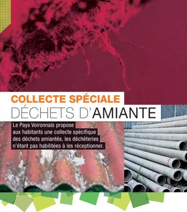 Collecte de déchets amiantés