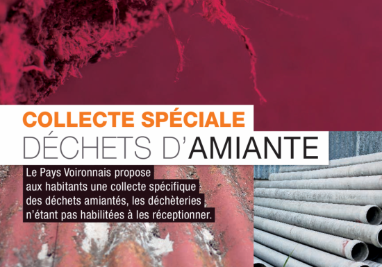 Collecte de déchets amiantés