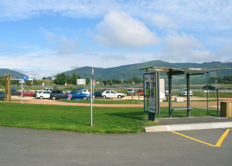 Parking relais Bièvre Dauphine P+R