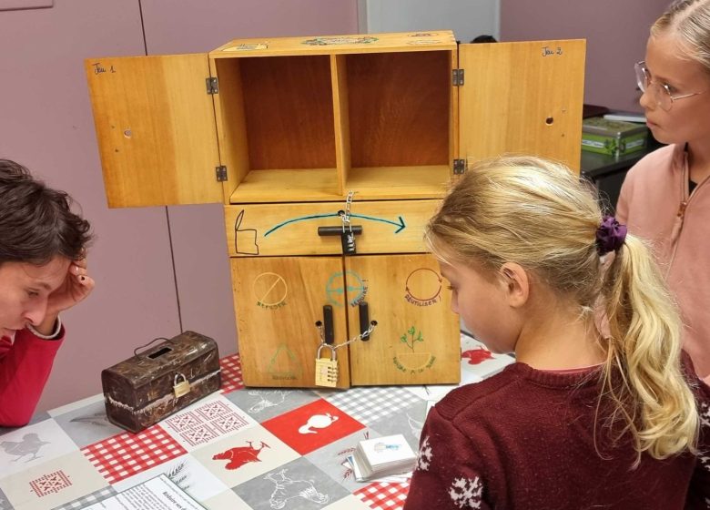 Atelier Zéro déchet : Déjouez les secrets de l’escape box