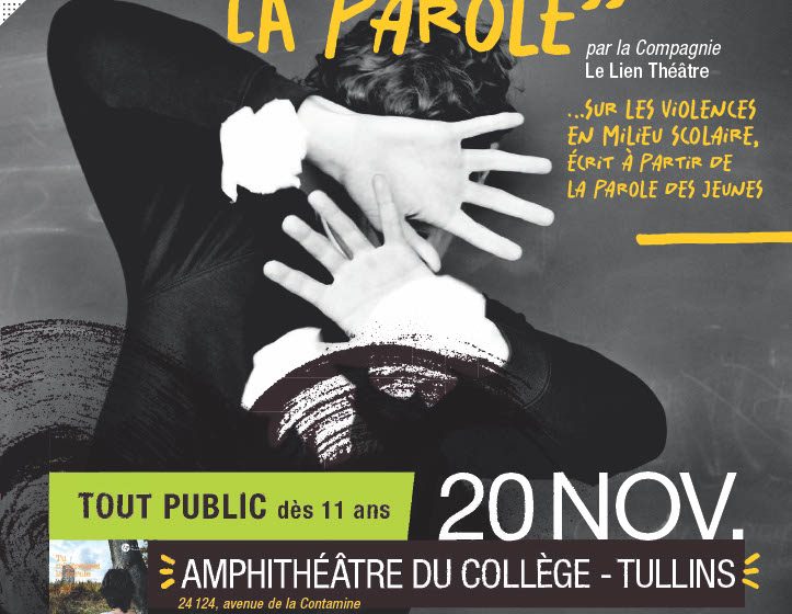 Soirée théâtre-débat autour du harcèlement chez les jeunes : Tu m’agresses la parole