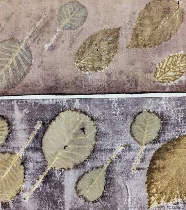 Atelier : empruntes végétales « Ecoprint »
