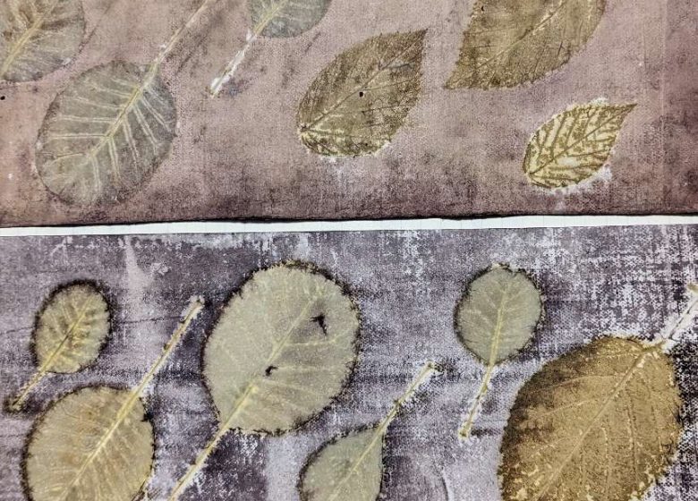 Atelier : empruntes végétales « Ecoprint »