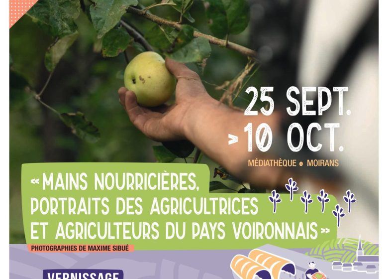 Exposition « Mains nourricières : portraits d&rsquo;agriculteurs »