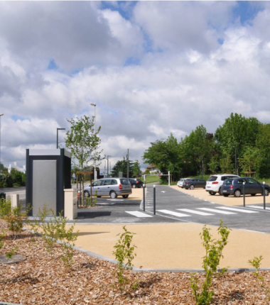 Parking relais Parvis P+R